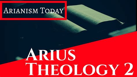 ariius|arius theology.